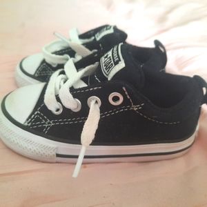 Converse baby shoes size 5.